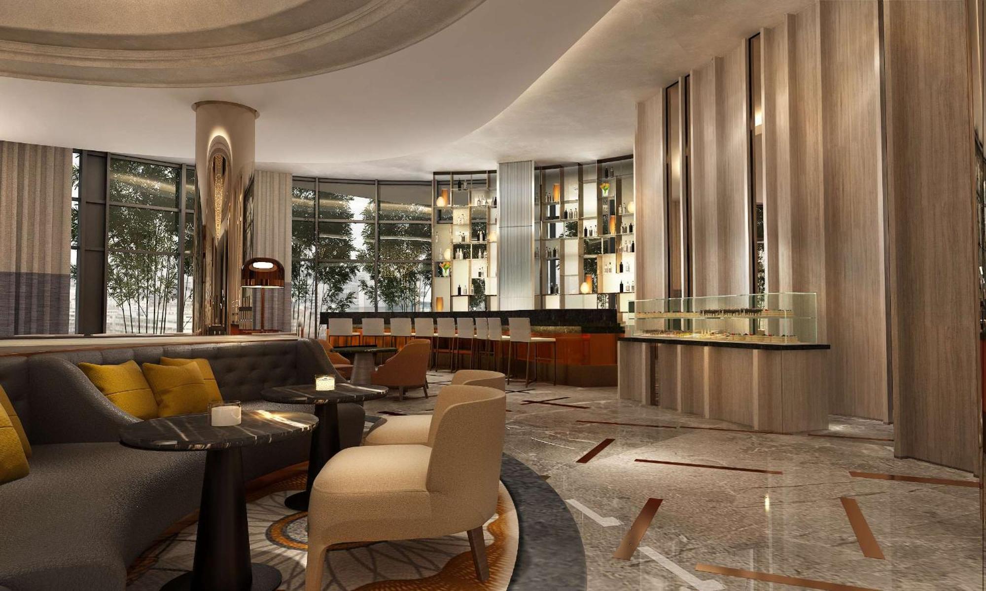 Hilton Mall Of Stambuł Zewnętrze zdjęcie The lobby of the hotel